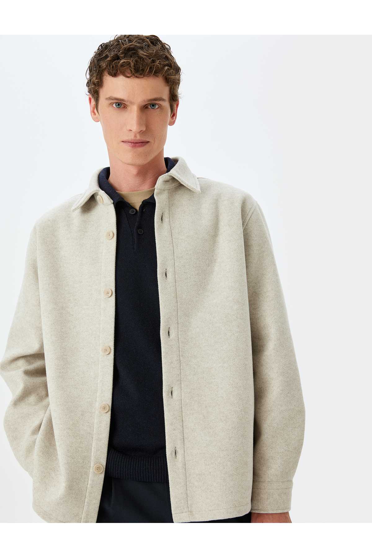 پیراهن آستین بلند ویسکوز ترکیبی