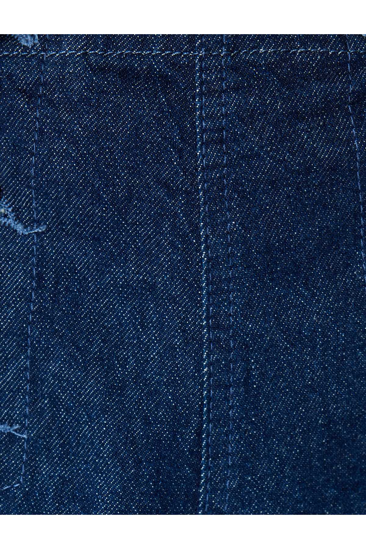 شلوار جین پهن بریده کمر بلند - جین ساندرا