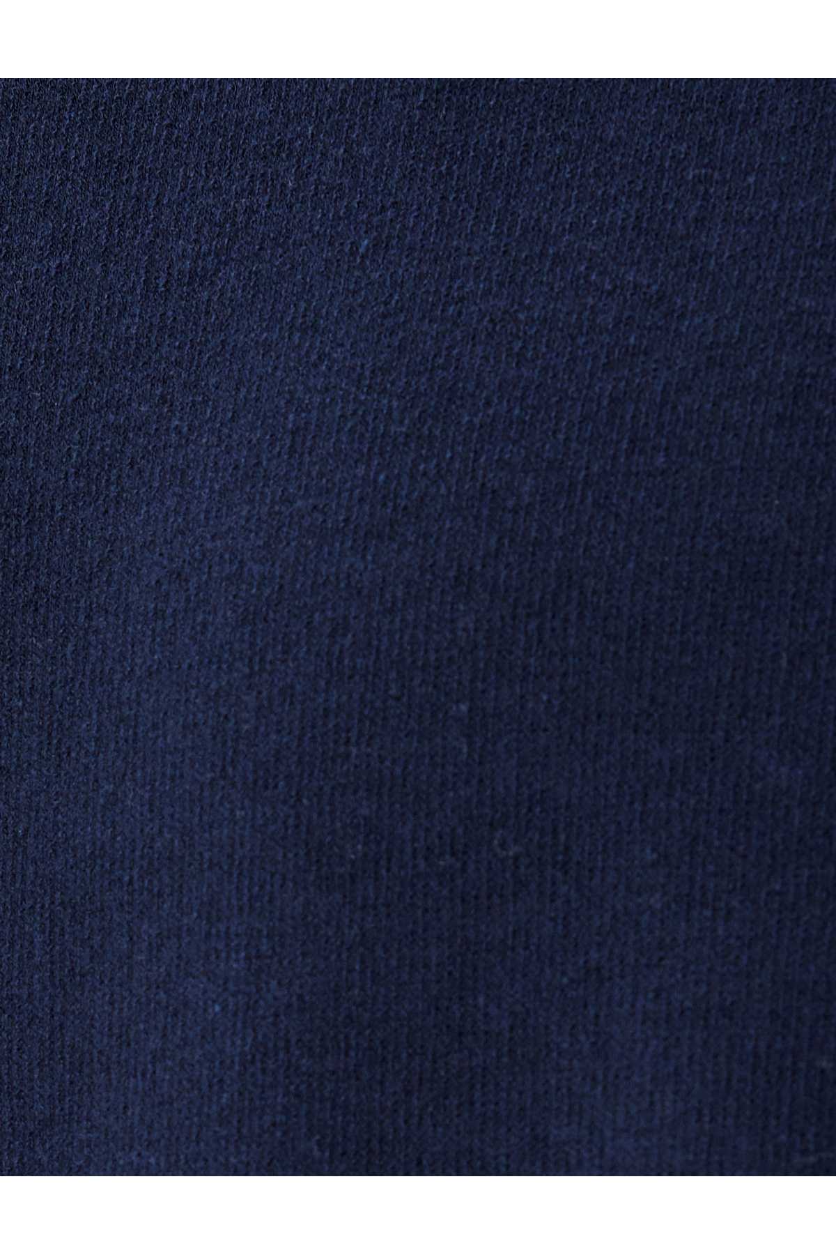 لیبل آستین کوتاه یقه دوچرخه به تفصیل T -Shirt