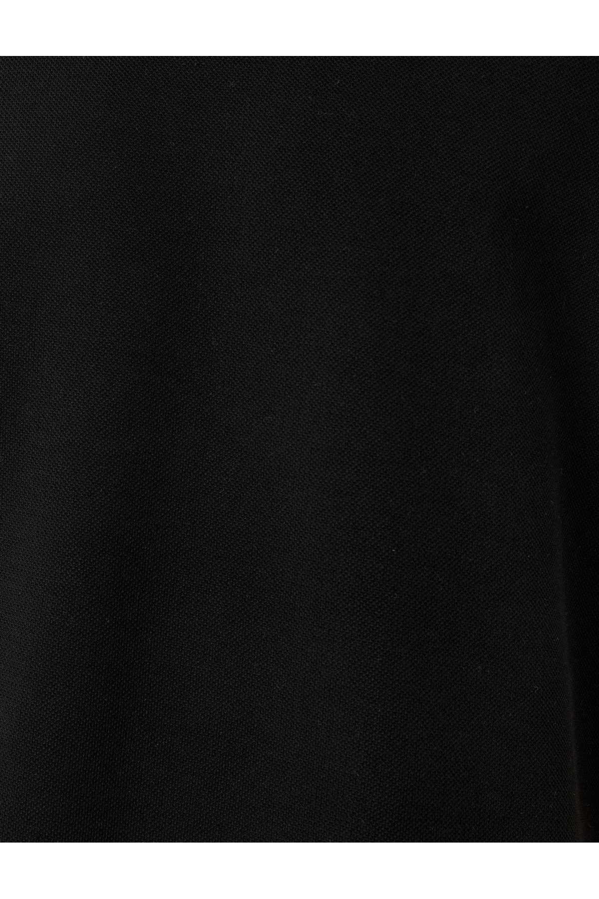 آستین کوتاه پنبه یقه دوچرخه T -Shirt