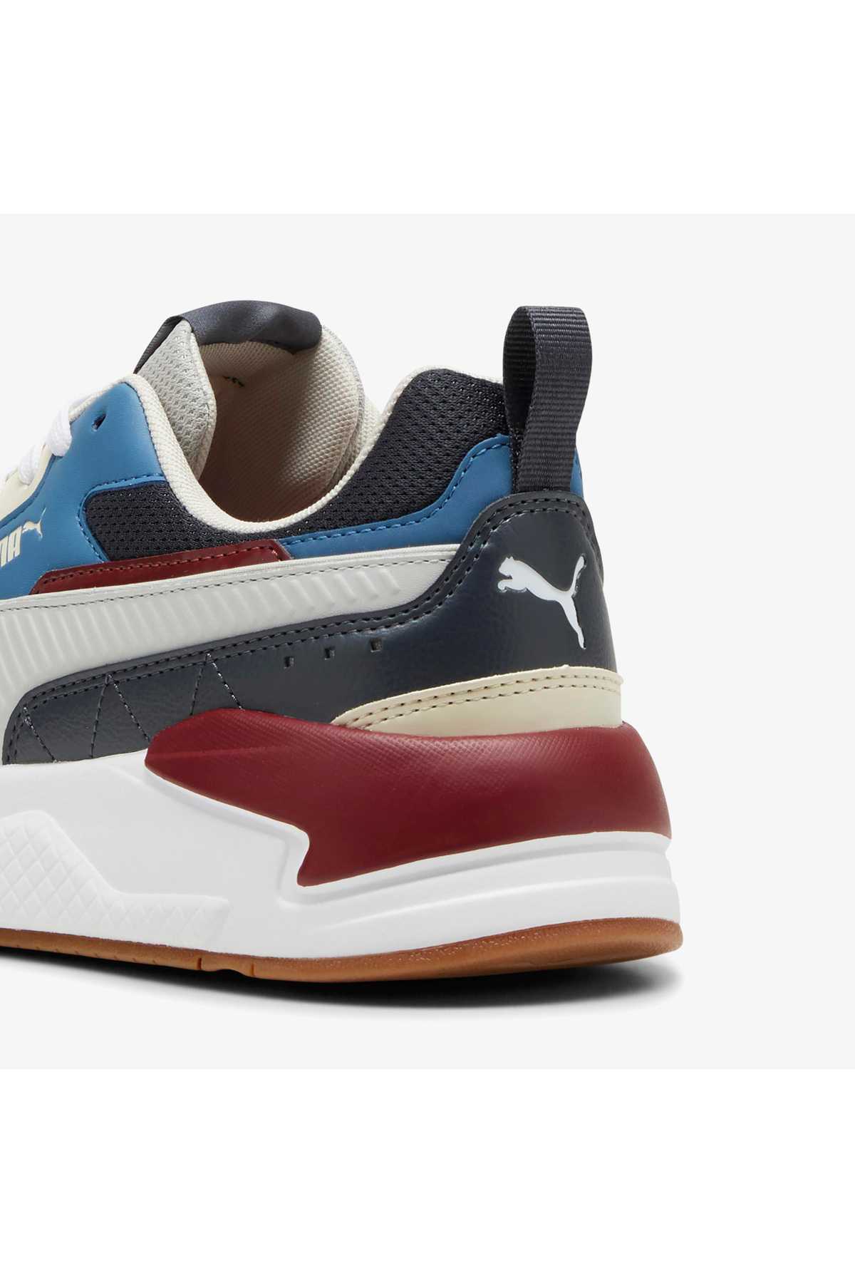 اشعه ایکس 2 مربع زنانه-مردانه کفش راحتی سفید 02