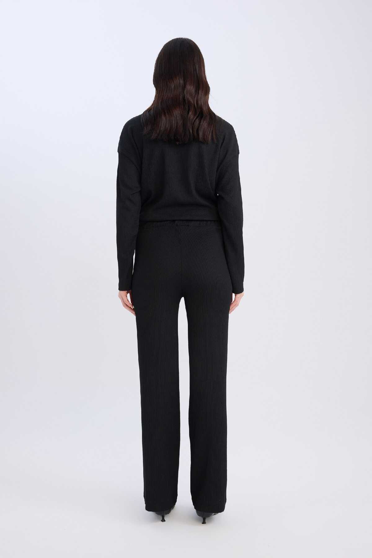 شلوار Bürümcük ساق گشاد کمر گشاد ساق گشاد