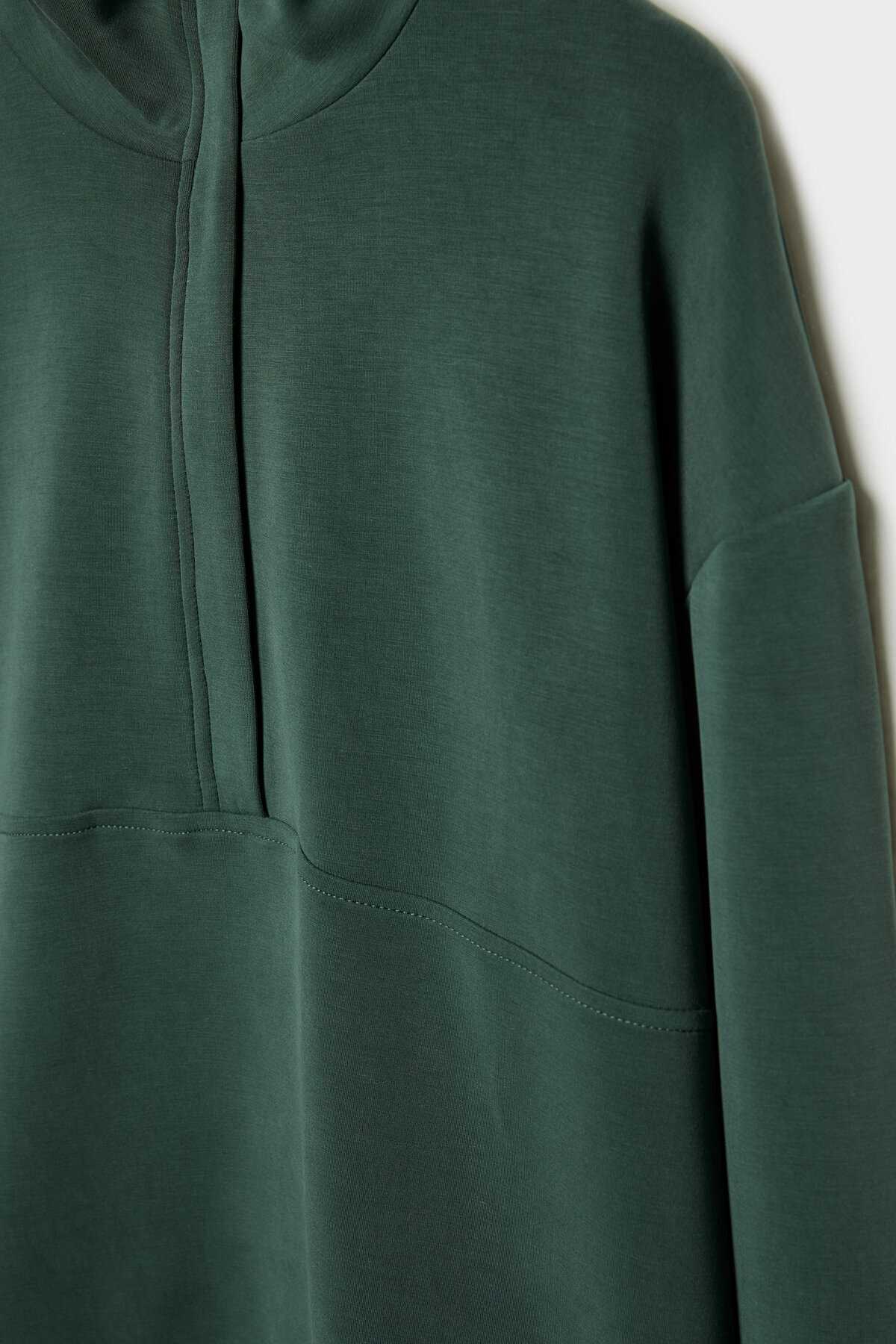 سویشرت نرم و زیپ دار