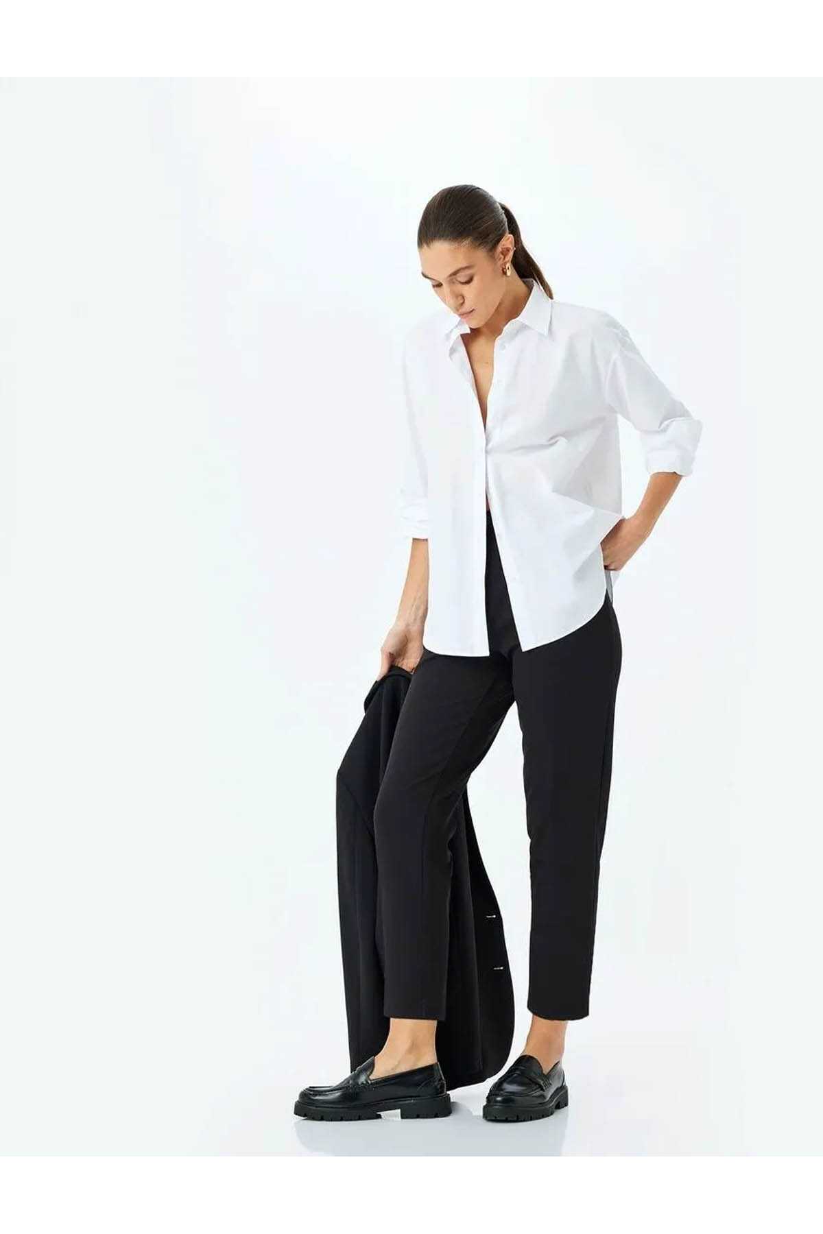 شلوار بوم زنانه 5SAK40031UW سیاه