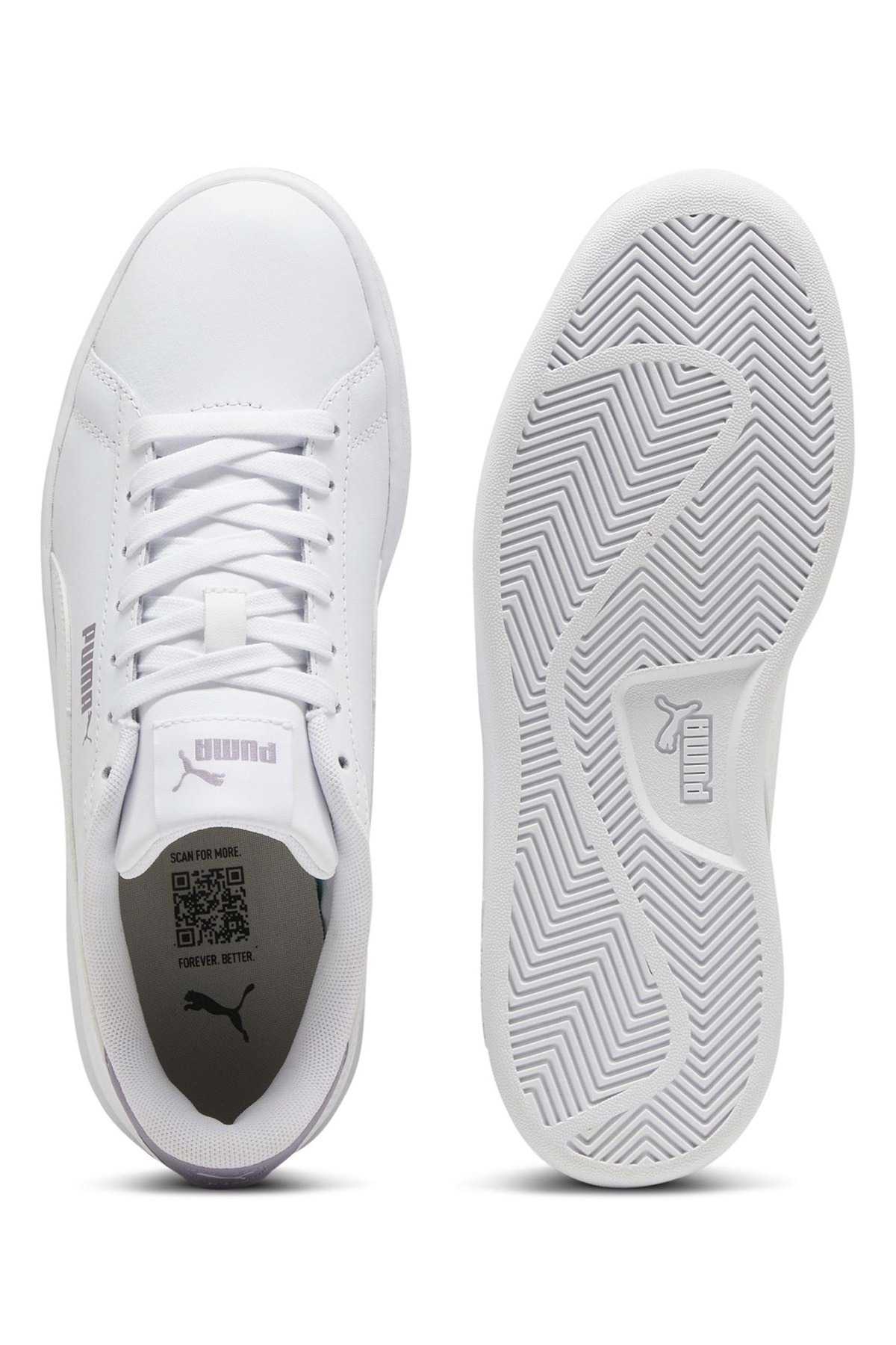 کفش اسپرت مردانه Smash 3 L 390987 Sneaker یاسی سفید