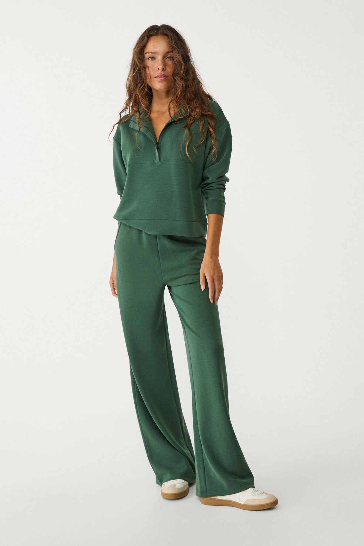 سویشرت نرم و زیپ دار