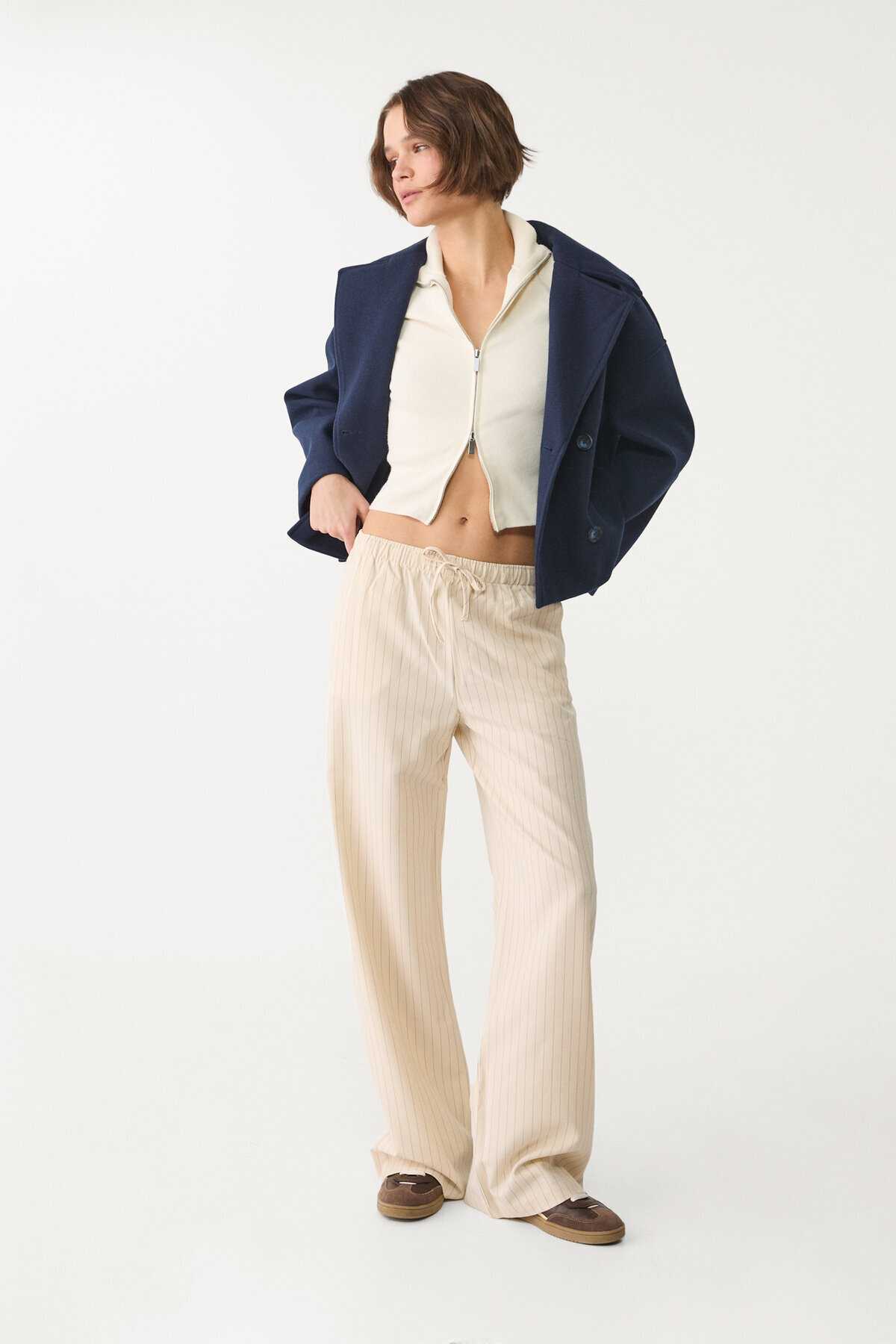 شلیک و شلوار راه راه