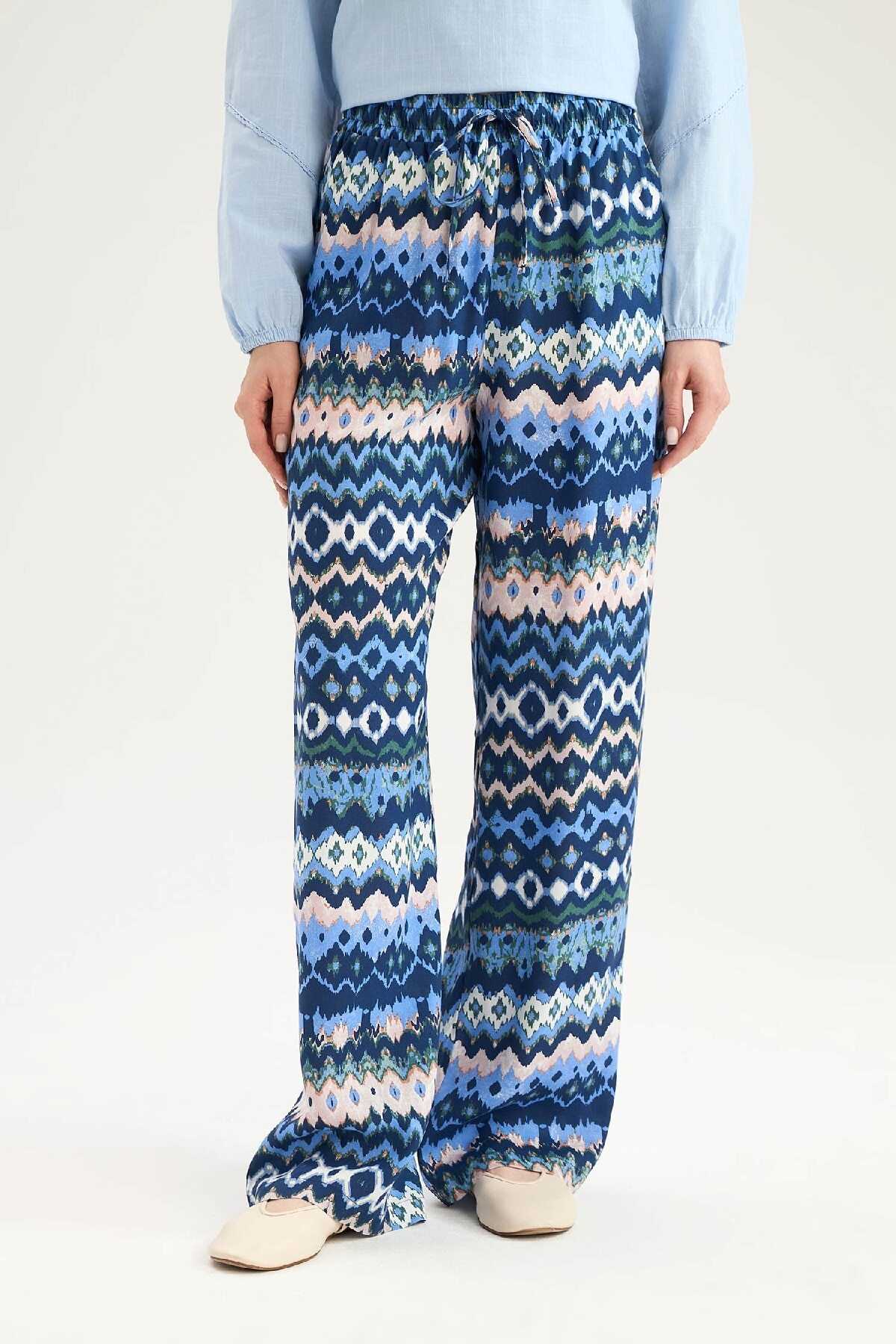 شلوار مناسب جیب تناسب با شلوار مسطح با الگوی دقیق