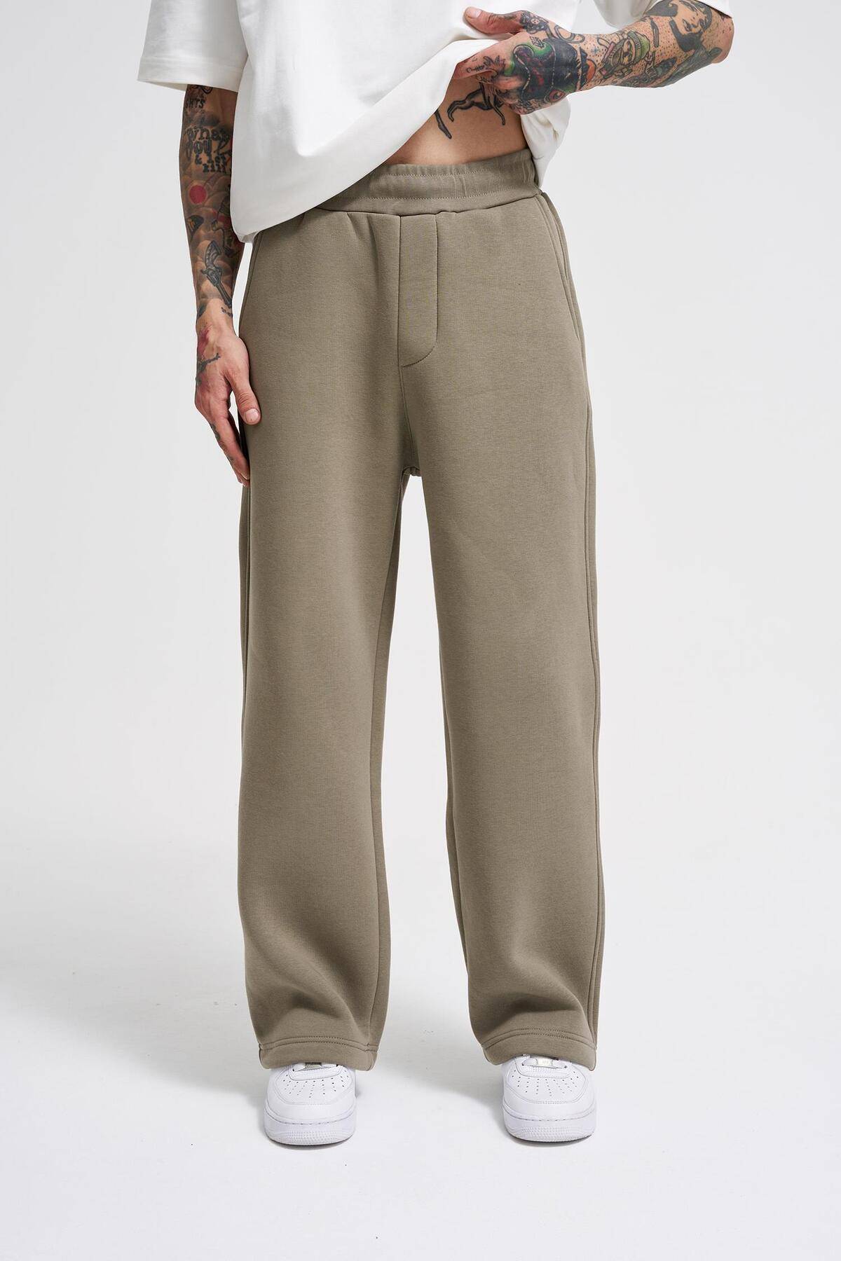 شلوار گرمکن مردانه گشاد قرمز