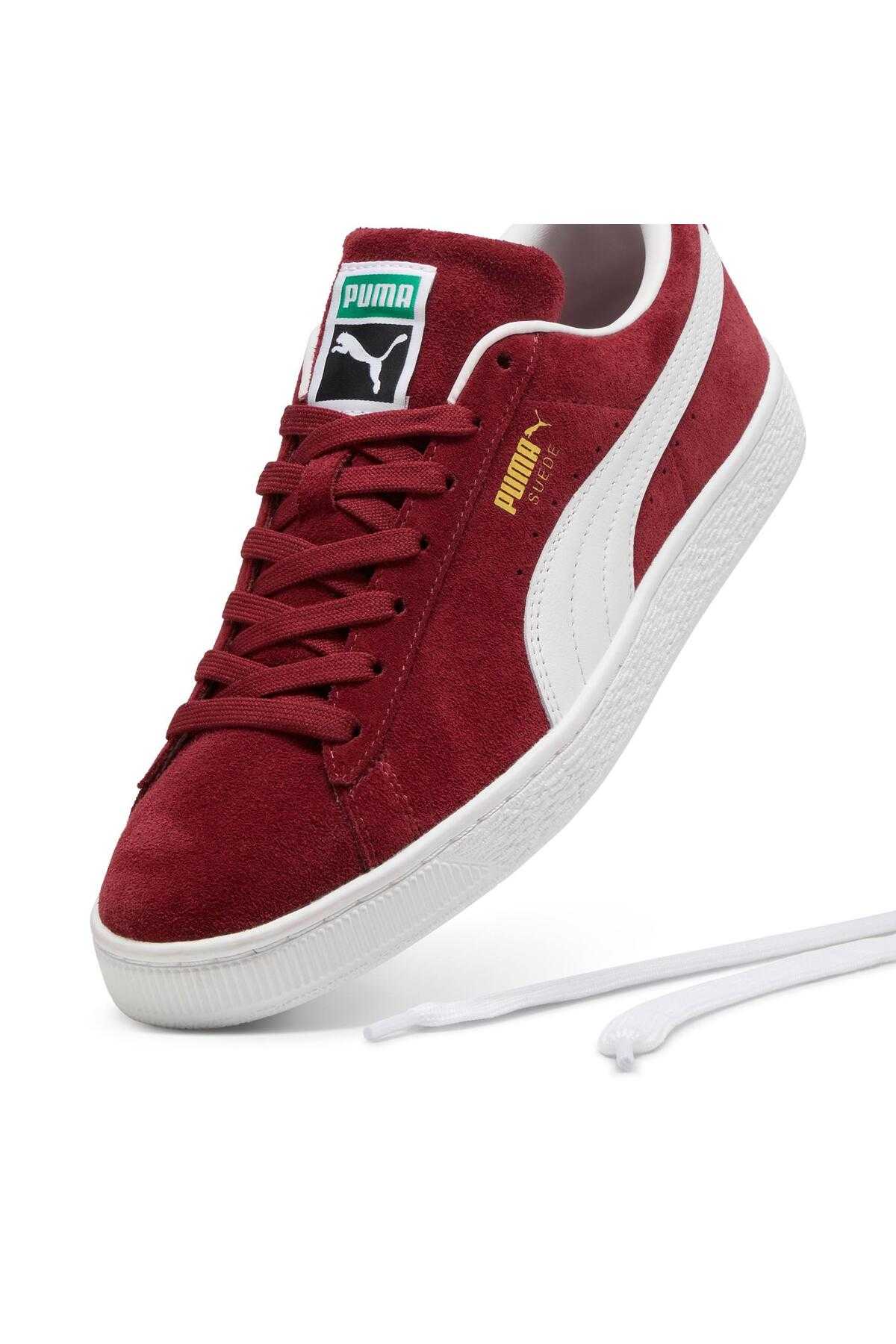 Sude Classic Classic Unisex Daily Shoes قرمز