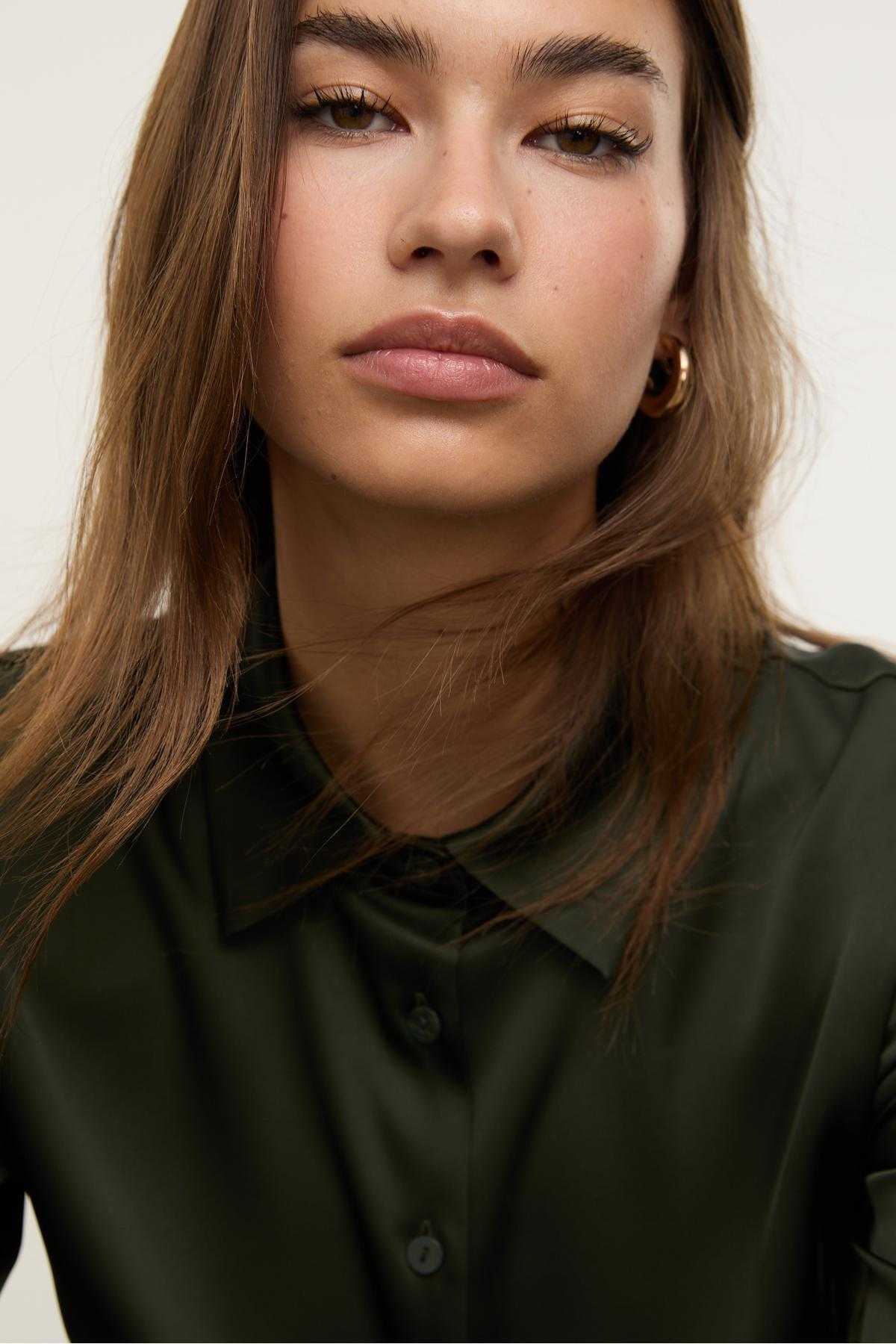 پیراهن ساتن متناسب با بدن