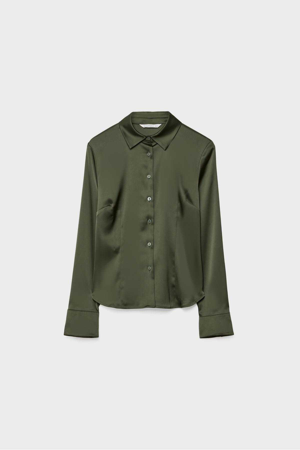 پیراهن ساتن متناسب با بدن