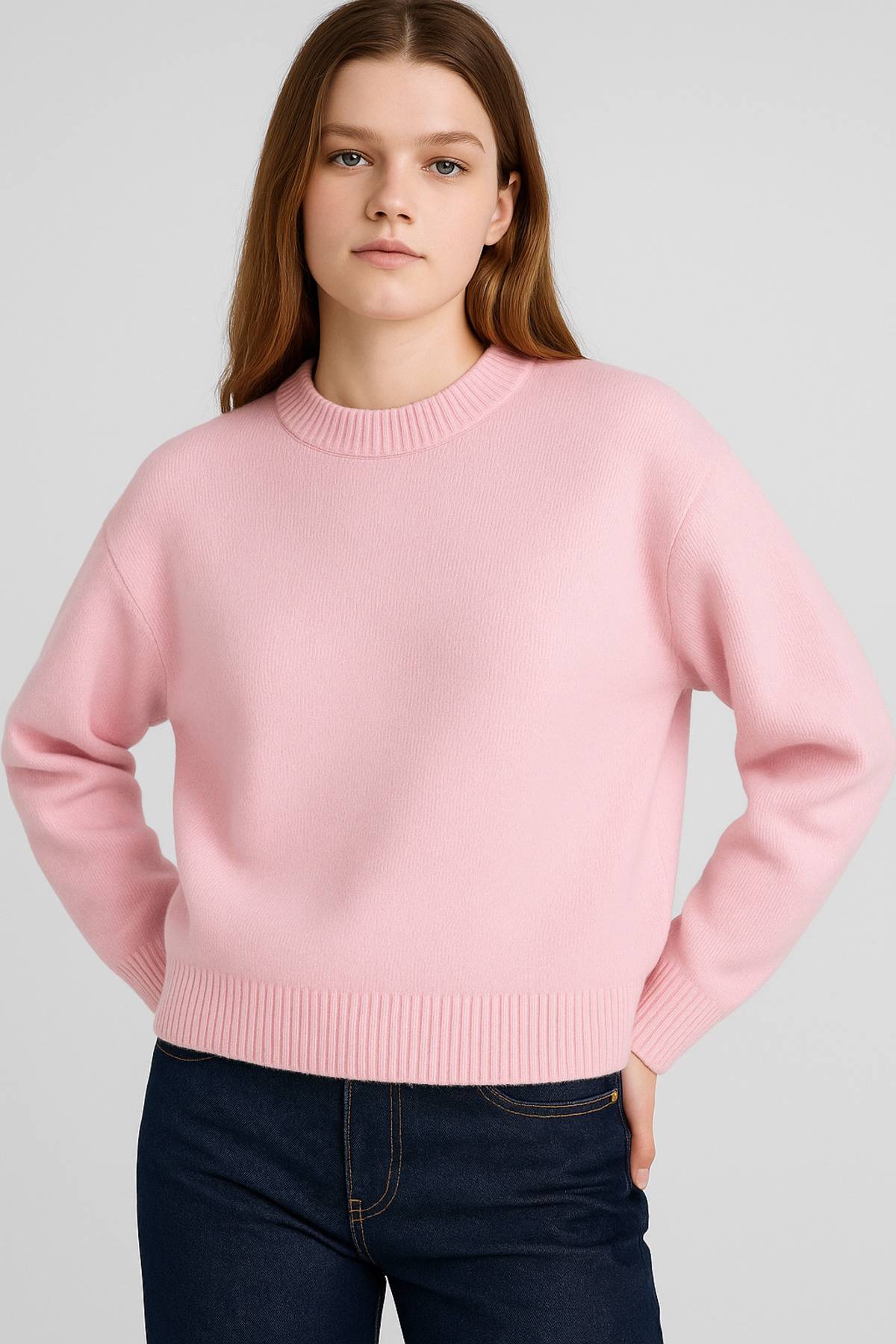 ژاکت بافتنی نیم تنه فیت