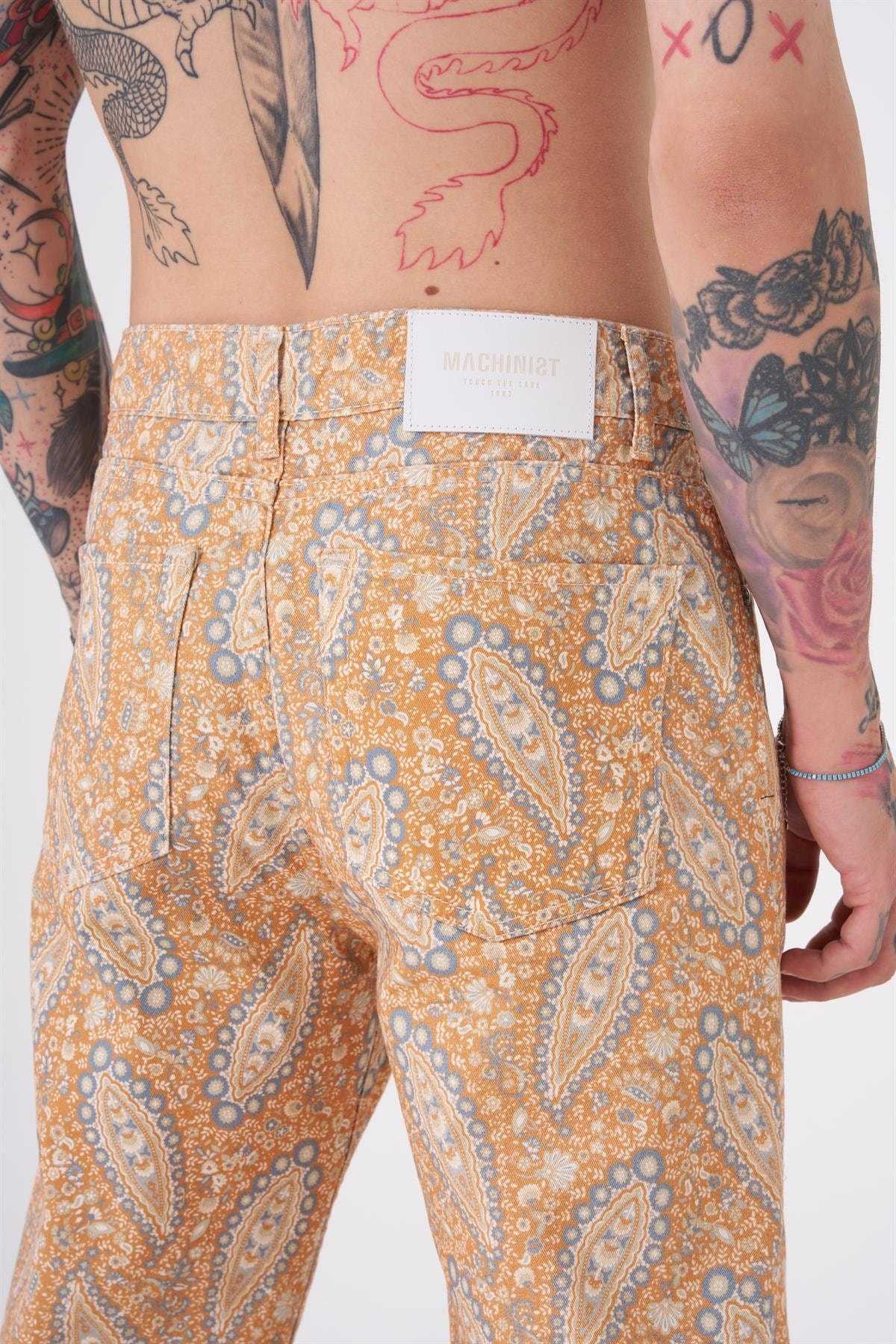 صحرا شلوار جین چاپ شده