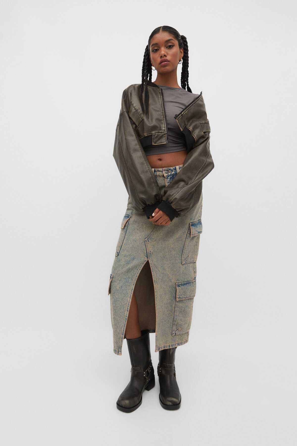 تیشرت پلی آمید آستین بلند