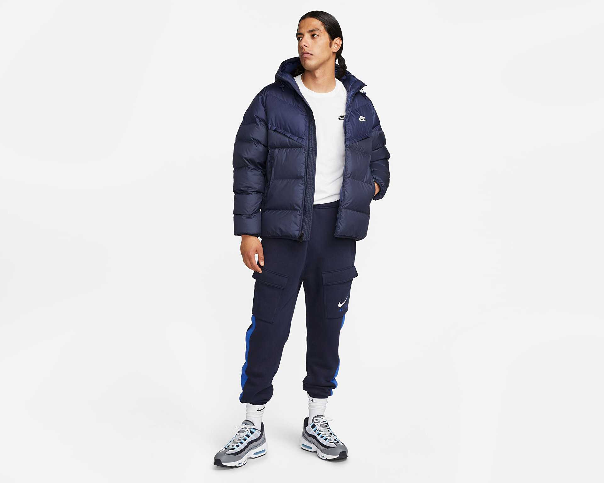 کت روزانه M Nk Sf Wr Pl-Fld Hd Jkt