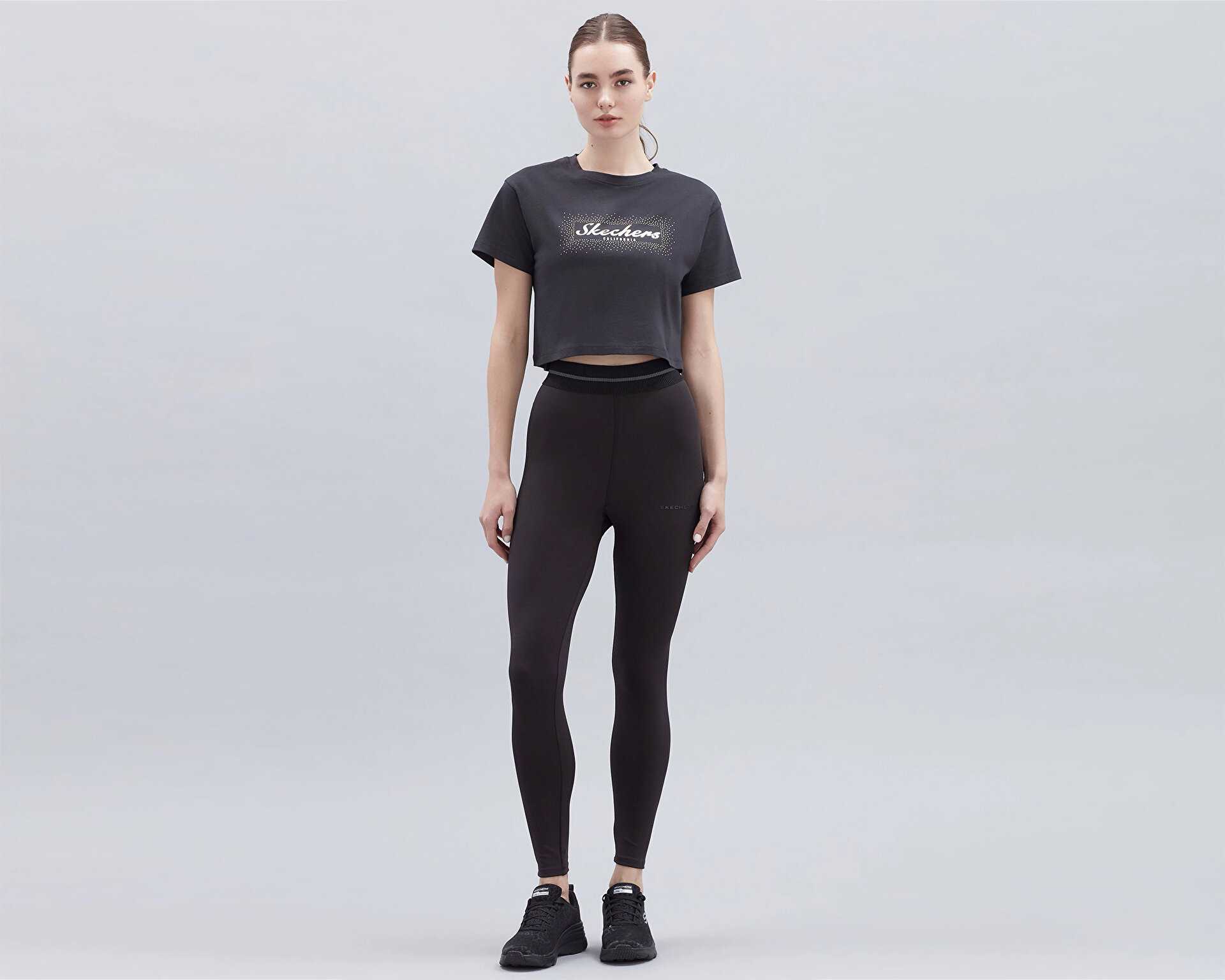 تیشرت روزانه W Graphic Tee Shiny Logo T-Shirt